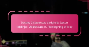 Destiny 2 Sæsonpas Varighed: Sæson tidslinjer, Udløbsdatoer, Planlægning af krav