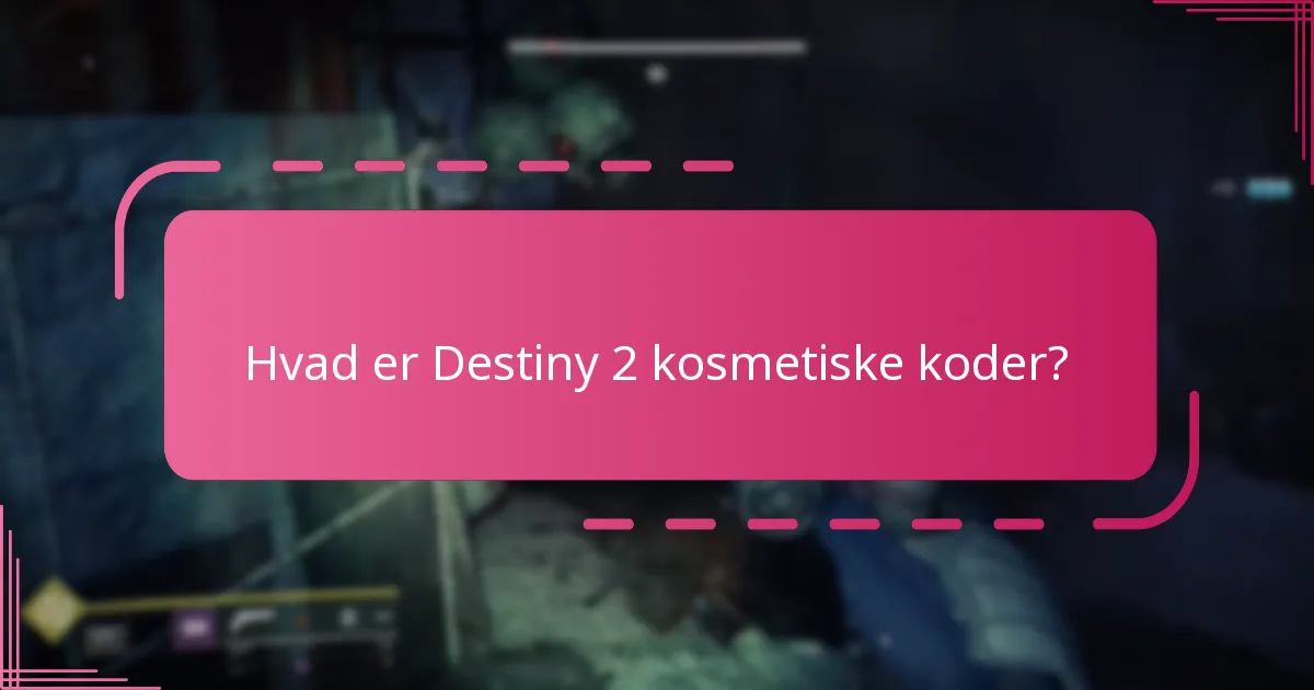 Hvordan gør jeg krav på Destiny 2 kosmetiske koder?